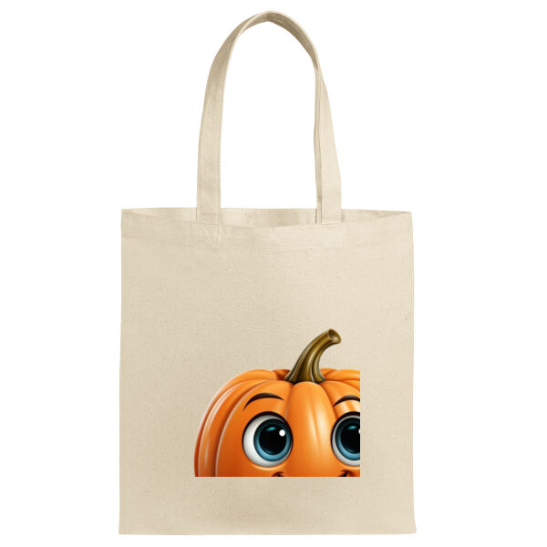Pumpkin Tote Bag – Fall Harvest Reusable Shopping Bag | Autumn Halloween Canvas Tote for Women Thumbnail