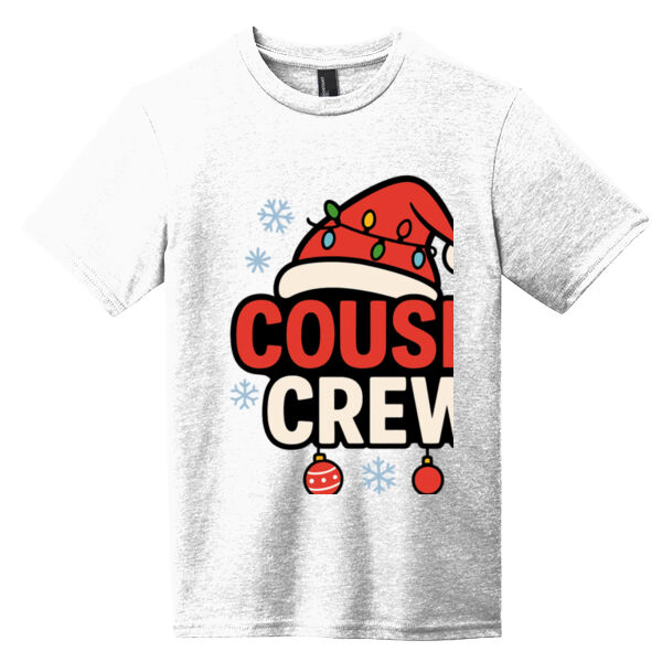 Unisex Cousin Crew Christmas Youth T-Shirt Thumbnail