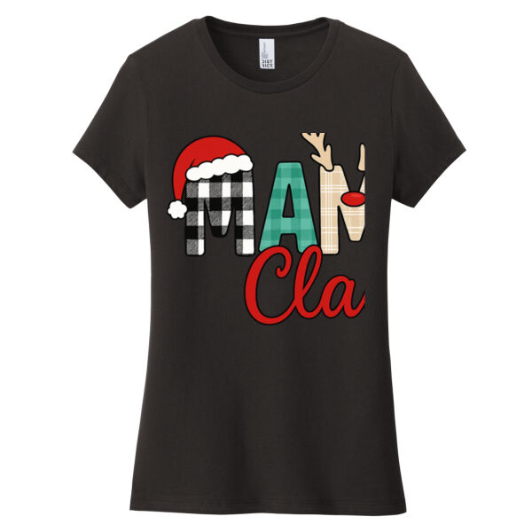 Mama Claus Christmas Holiday Tee Thumbnail