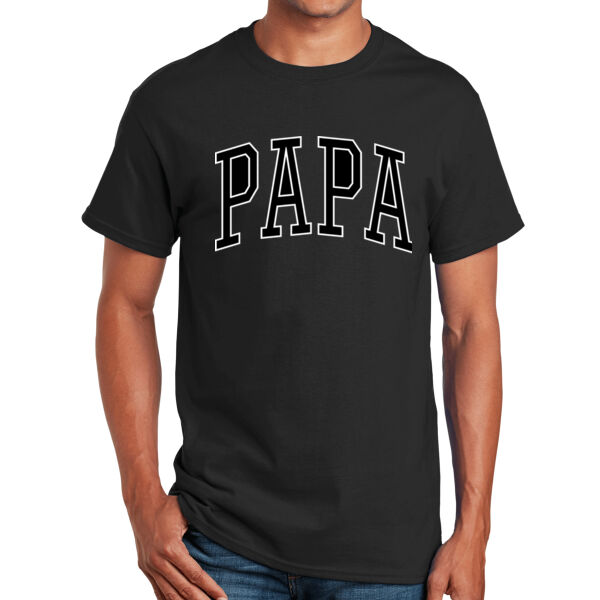 PAPA Classic 100% cotton   Unisex T-Shirt Thumbnail