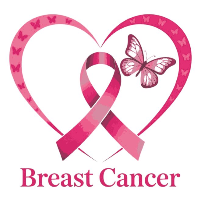 Pink Breast Cancer Hopeful Ribbon Clipart Thumbnail