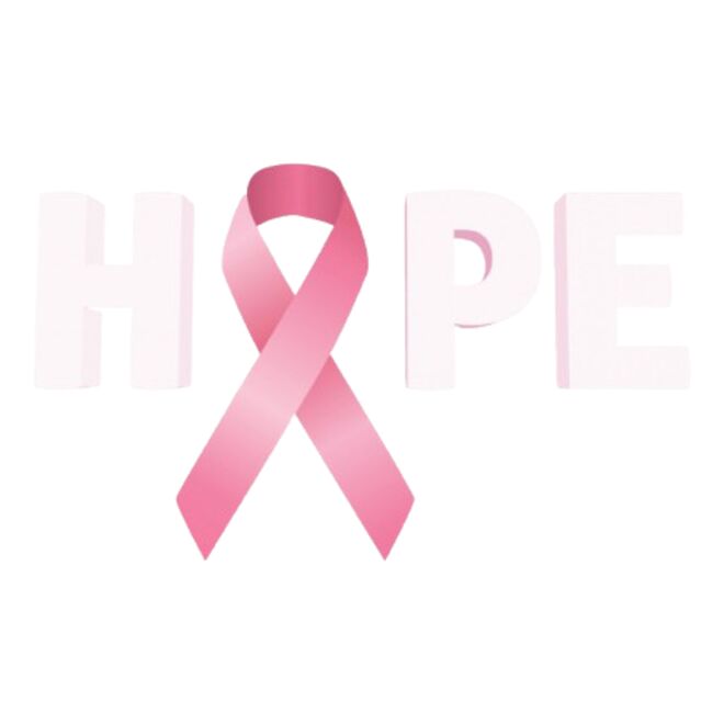 Pink Cancer Ribbon Hope Clipart Thumbnail