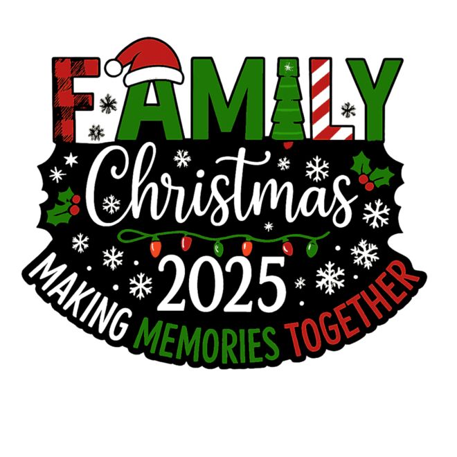 Family Christmas 2025 Clipart Thumbnail