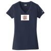 Women's Heritage Blend V Neck Tee Thumbnail