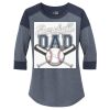 Women's Heritage Blend 3/4 Sleeve Baseball Raglan Tee Thumbnail