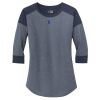 Women's Heritage Blend 3/4 Sleeve Baseball Raglan Tee Thumbnail