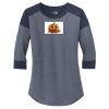 Women's Heritage Blend 3/4 Sleeve Baseball Raglan Tee Thumbnail