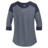 Women's Heritage Blend 3/4 Sleeve Baseball Raglan Tee Thumbnail
