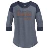 Women's Heritage Blend 3/4 Sleeve Baseball Raglan Tee Thumbnail