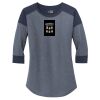 Women's Heritage Blend 3/4 Sleeve Baseball Raglan Tee Thumbnail