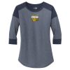 Women's Heritage Blend 3/4 Sleeve Baseball Raglan Tee Thumbnail