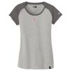 Women's Heritage Blend Varsity Tee Thumbnail