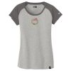 Women's Heritage Blend Varsity Tee Thumbnail