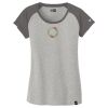 Women's Heritage Blend Varsity Tee Thumbnail
