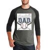 Heritage Blend 3/4 Sleeve Baseball Raglan Tee Thumbnail
