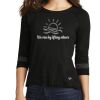 Women's Tri Blend 3/4 Sleeve Tee Thumbnail